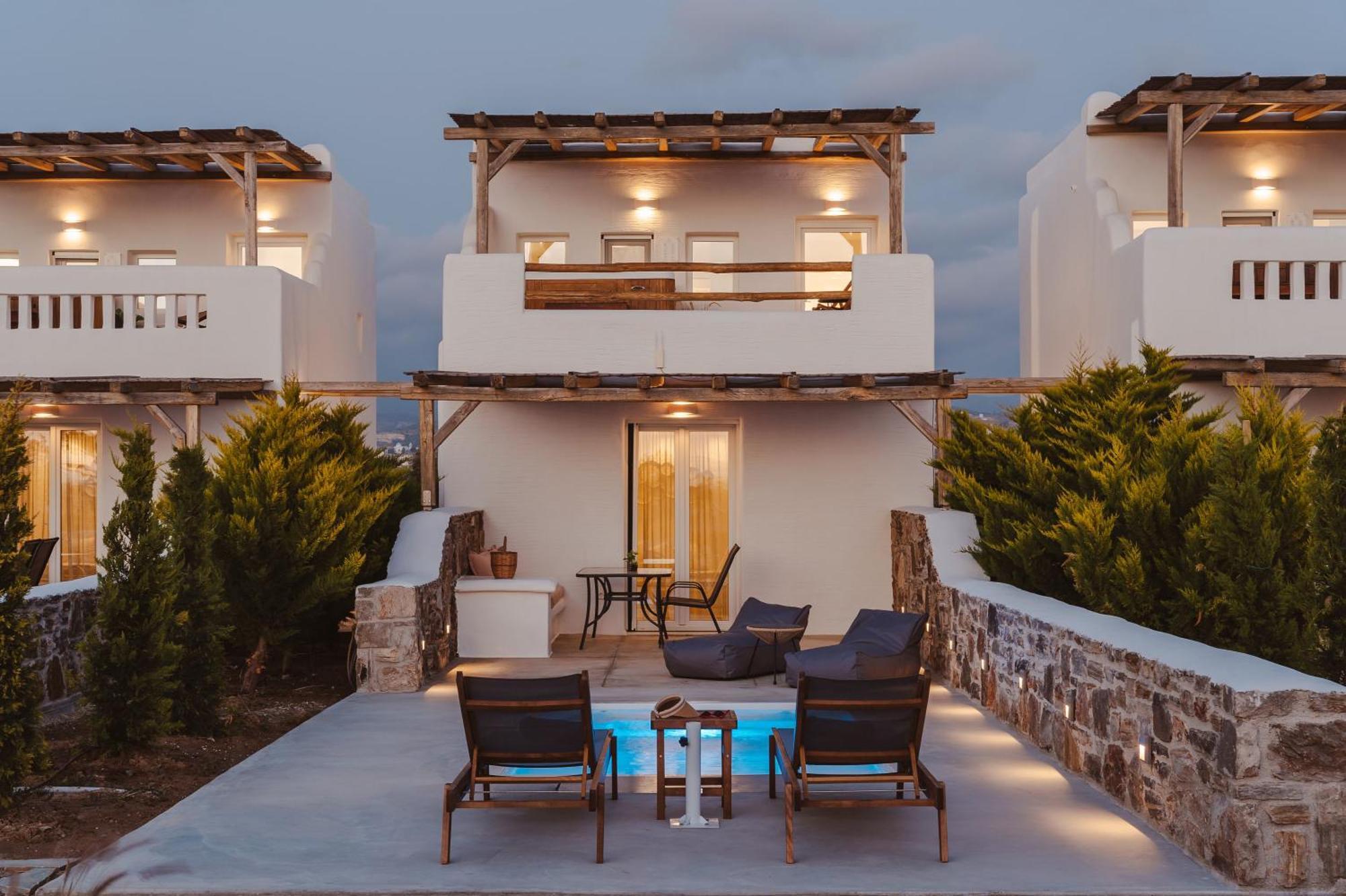 Santo Concept Luxury Villas Agia Anna  Exteriör bild