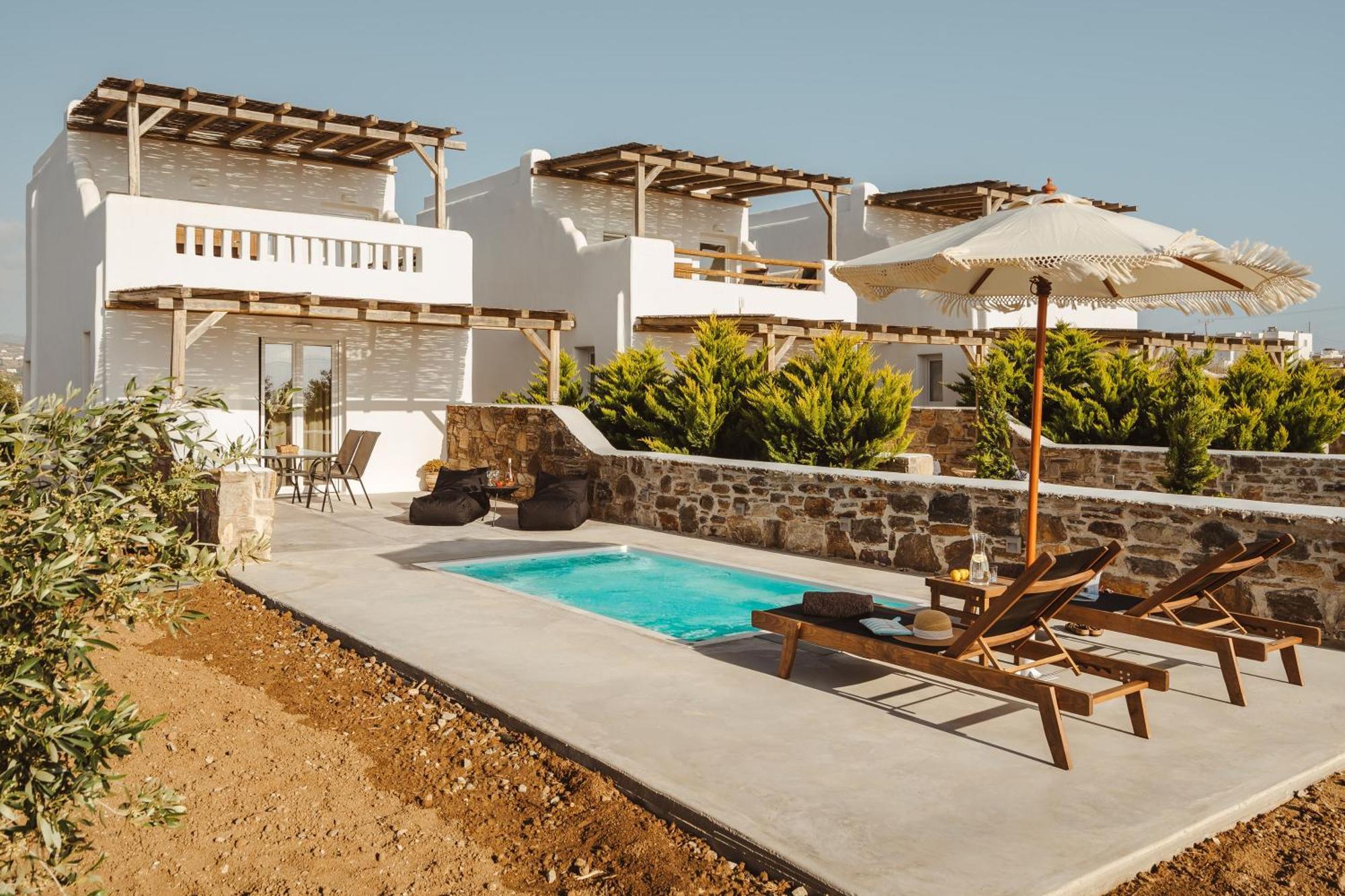 Santo Concept Luxury Villas Agia Anna  Exteriör bild
