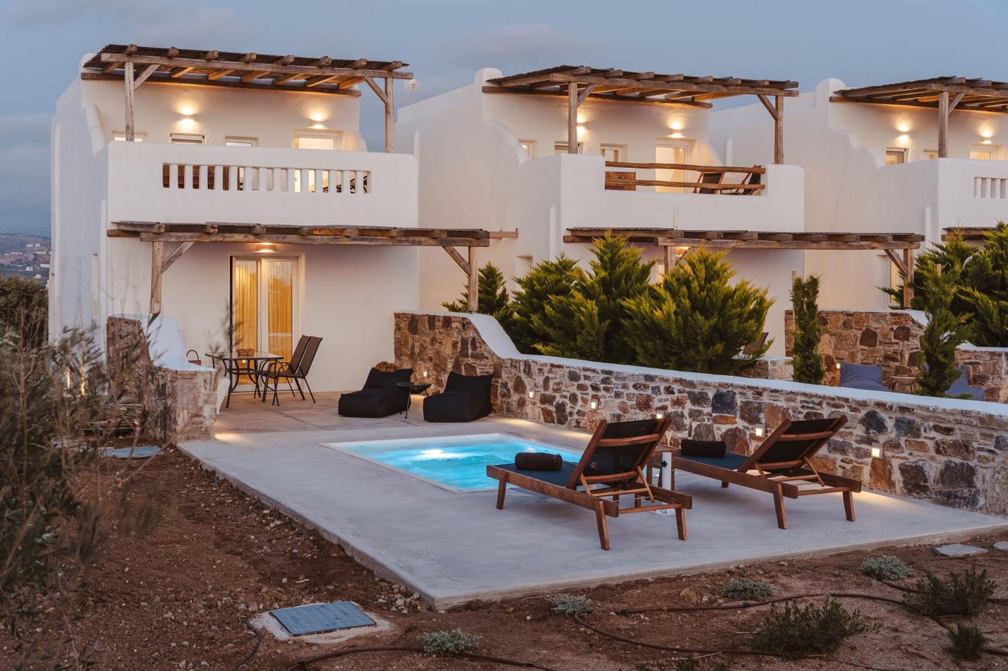 Santo Concept Luxury Villas Agia Anna  Exteriör bild