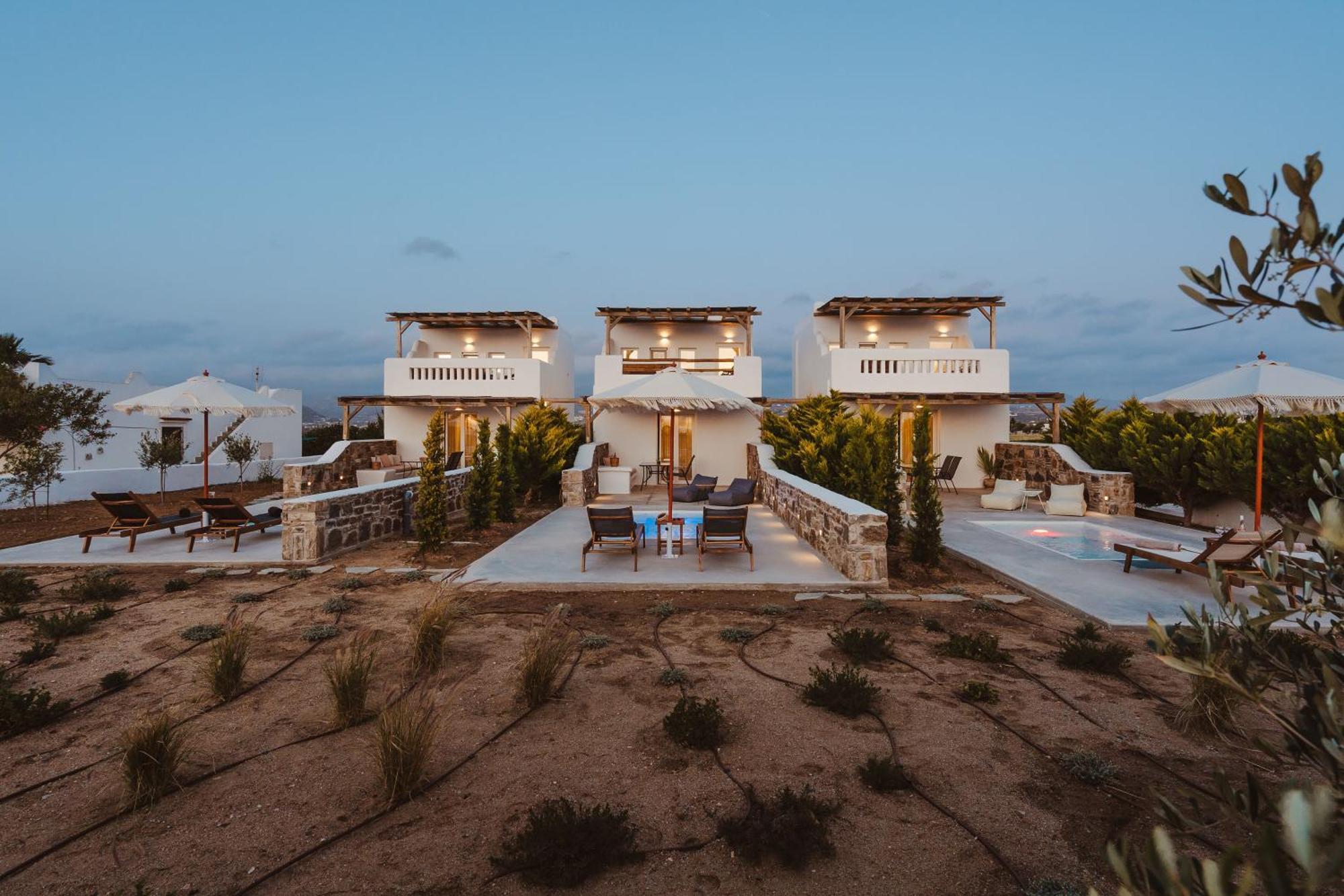 Santo Concept Luxury Villas Agia Anna  Exteriör bild